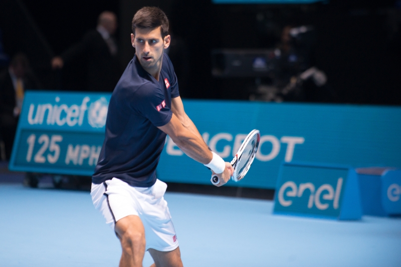 Srbský tenista Novak Djokovič.