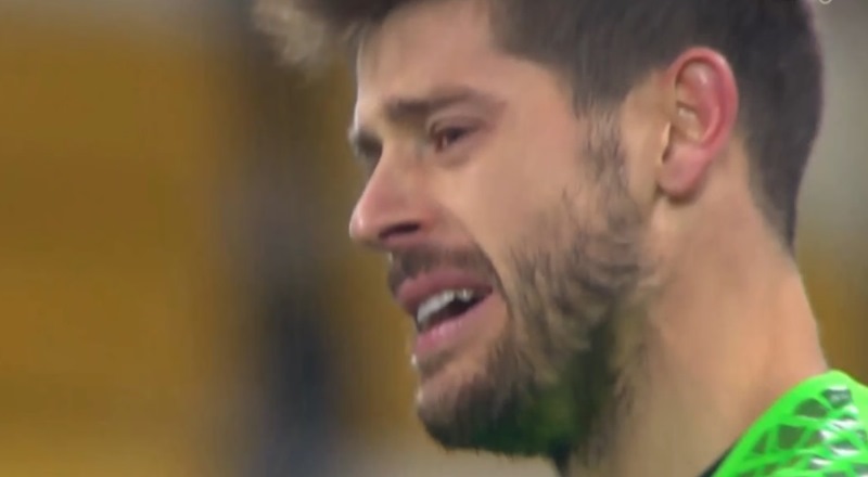 Brankář Fabri těžko vydýchával zmar.