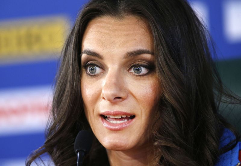 Bývalá ruská atletka Jelena Isinbajevová.