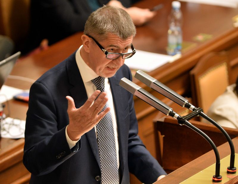 Ministr financí Andrej Babiš.