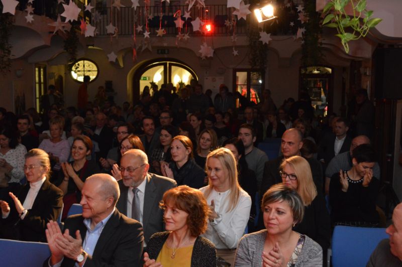 Publikum bylo nadšené.