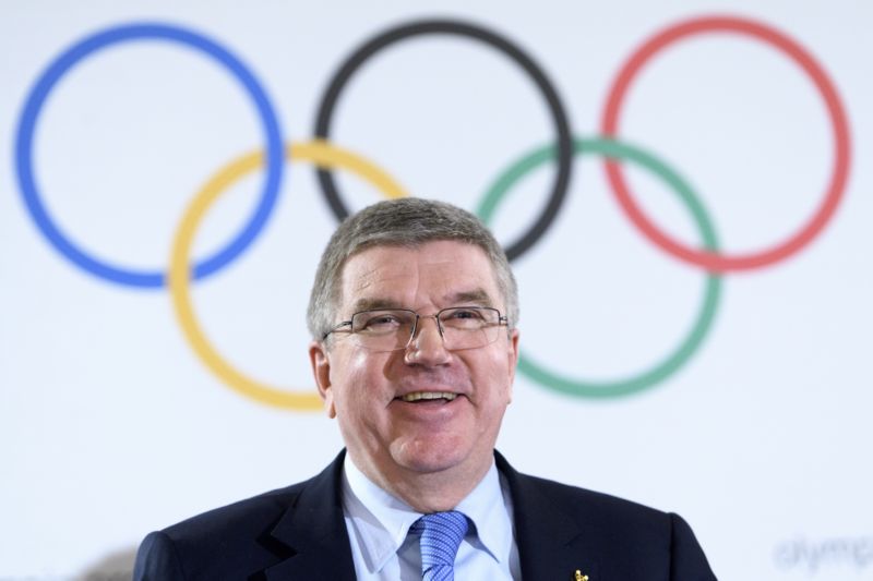 Předseda MOV Thomas Bach.
