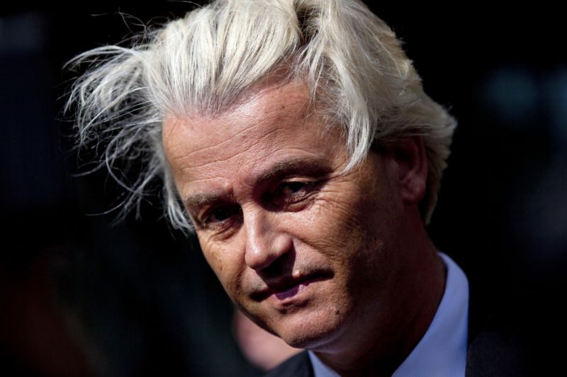 Geert Wilders u soudu.