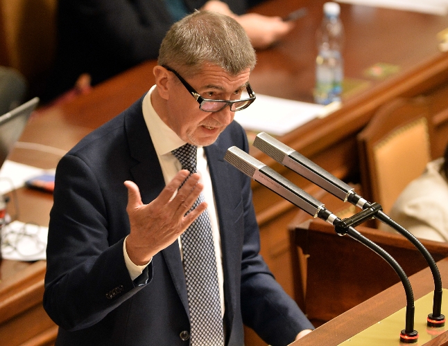 Andrej Babiš, předseda hnutí ANO.