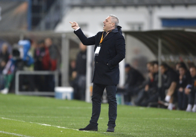 Fotbalov trenér Marius Sumudica.