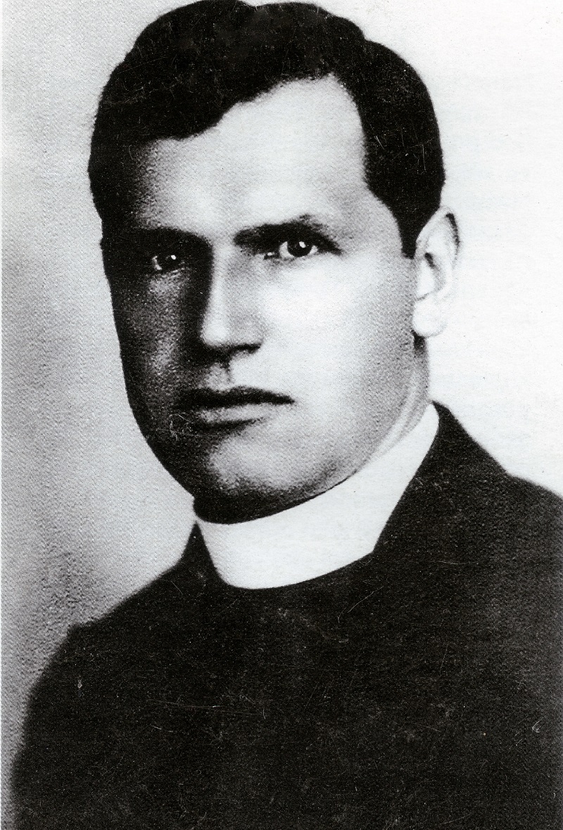 Kněz Josef Toufar. 