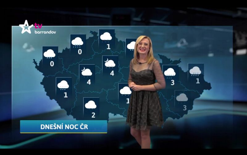 Moderátorka Štěpánka Duchková.