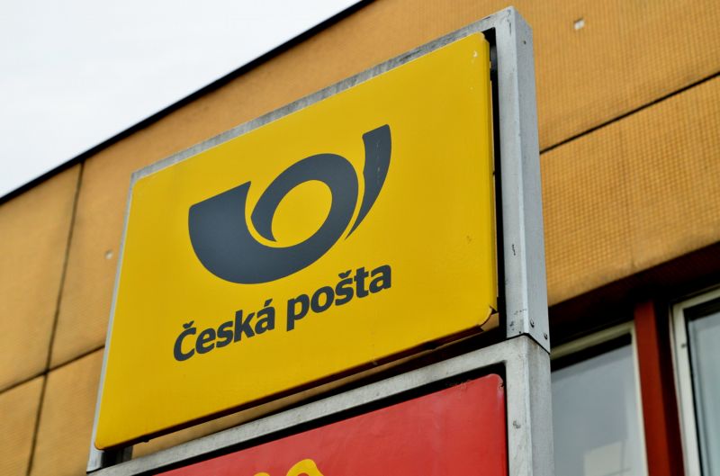 Logo České pošty. Logo České pošty.