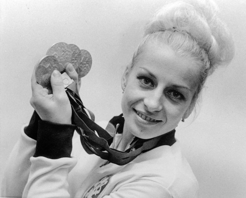 Věra Čáslavská.