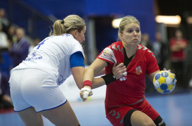 Česká házenkářka Michaela Hrbková.