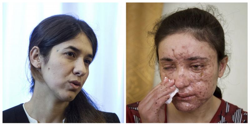 Nadja Muradová a Lamíja Adži Bašárová