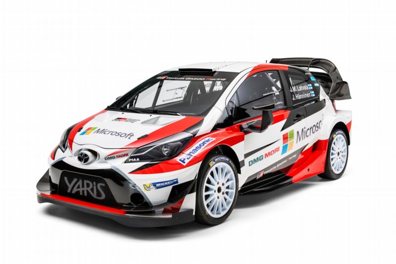Toyota Yaris WRC se chystá na první soutěž.