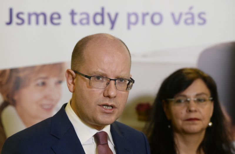 Premiér Bohuslav Sobotka.