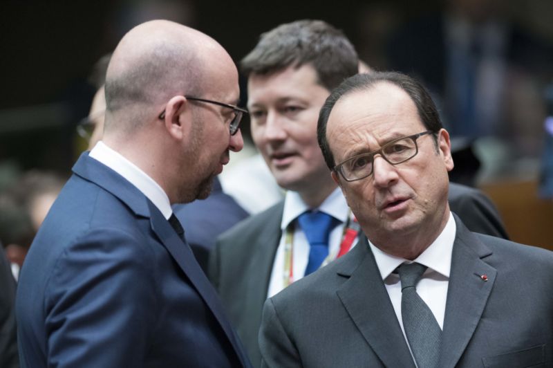 Francouzský prezident François Hollande.