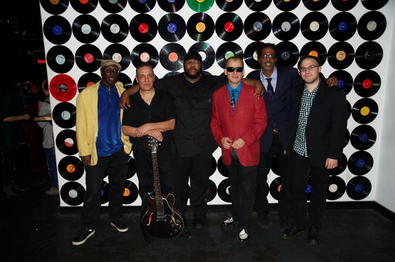 Hudební skupina New York Ska-Jazz Ensemble.
