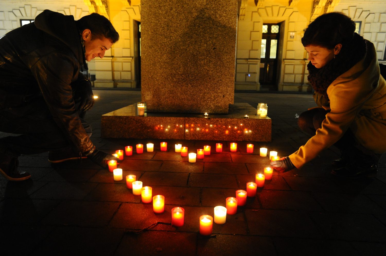 Pieta za Václava Havla.