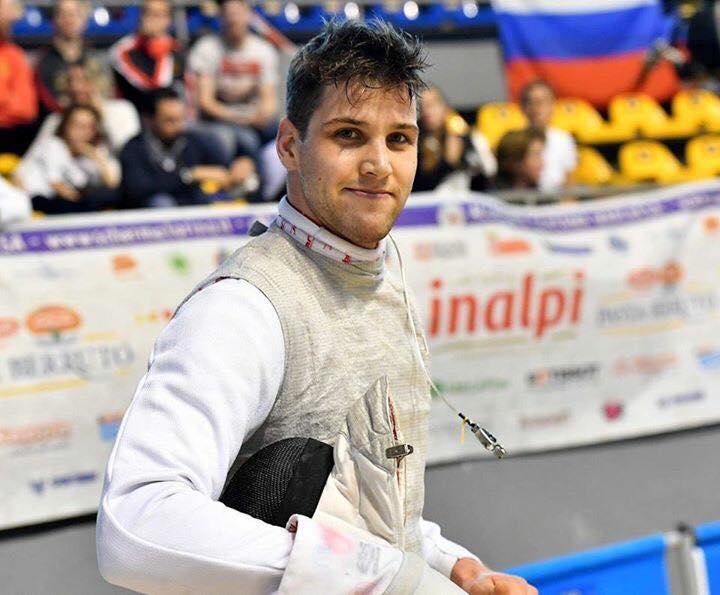 Alexander Choupenitch při závodech.