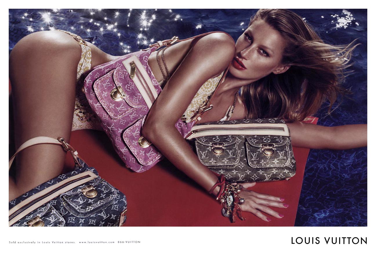 Gisele Bundchen v reklamě na Louis Vuitton