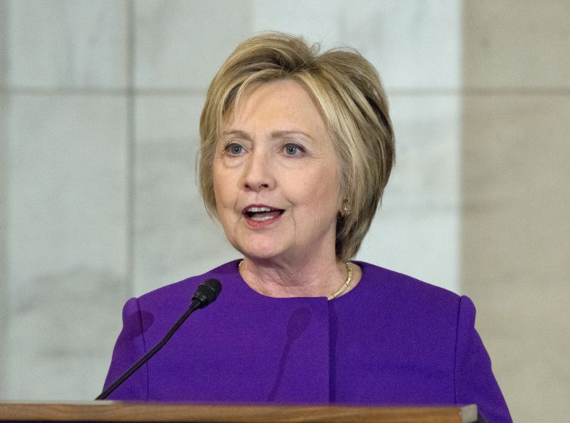 Hillary Clintonová.