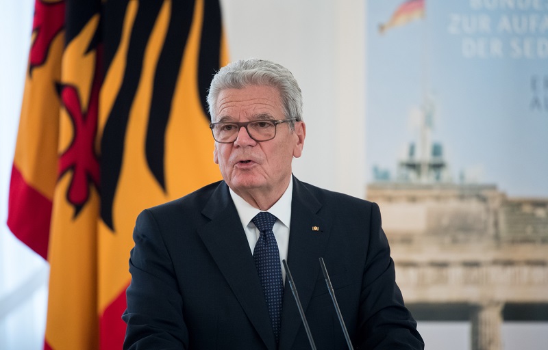 Německý prezident Joachim Gauck.