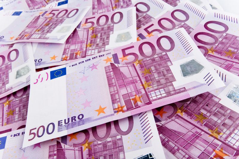 Eurobankovky (ilustrační foto).