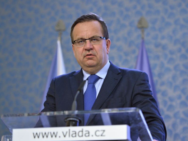 Ministr průmyslu a obchodu Jan Mládek.