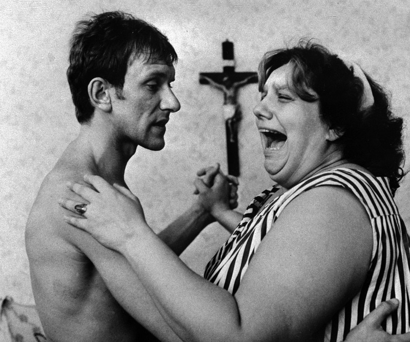 František Husák ve své nejslavnější roli Ludvy společně se svou filmovou manželkou Helenou Růžičkovou.