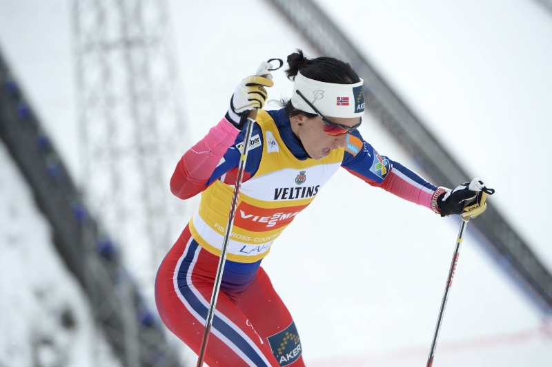 Lyžařka Marit Björgenová.