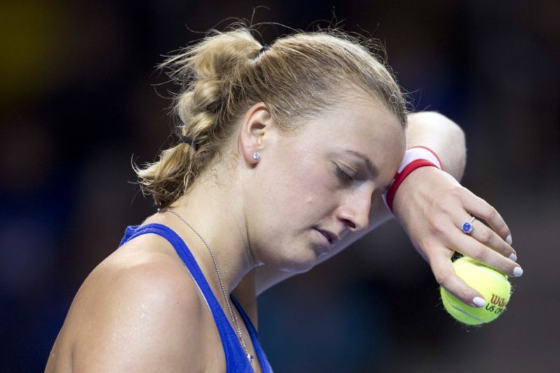Přepadená tenistka Petra Kvitová.