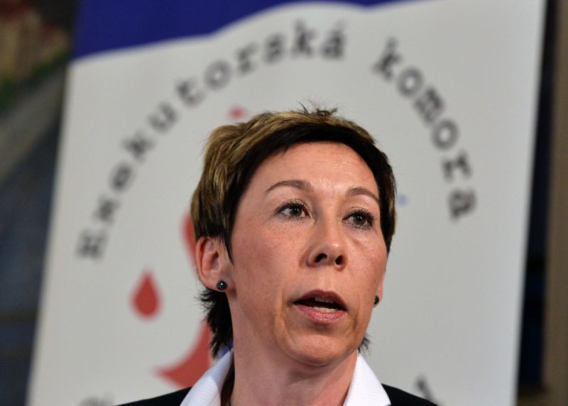 Prezidentka Exekutorské komory Pavla Fučíková.