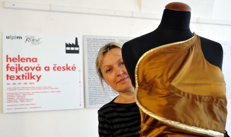 Módní návrhářka Helena Fejková.