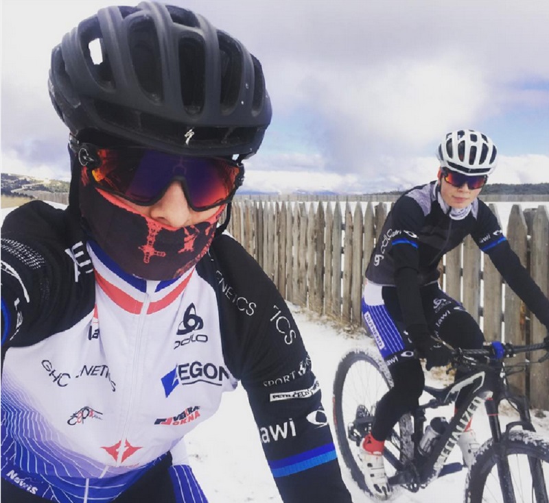 Česká rychlobruslařka a cyklistka Martina Sáblíková.