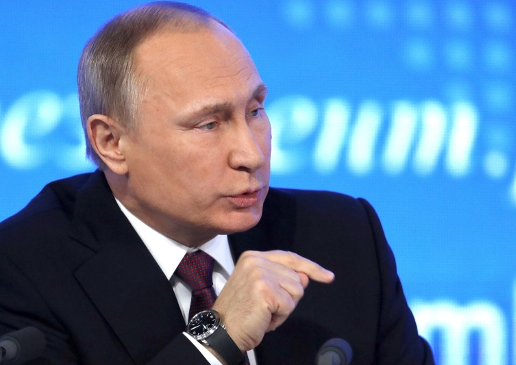Ruský prezident Vladimír Putin.