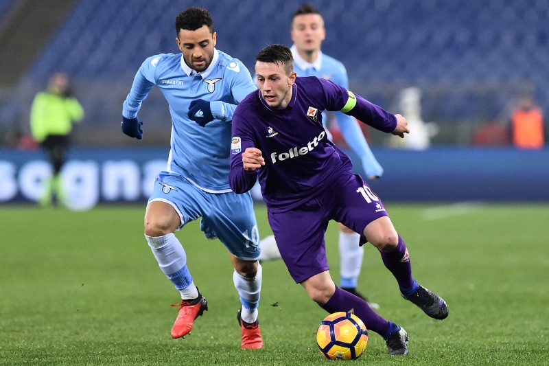 Federico Bernardeschi v jednom ze zápasů Serie A.