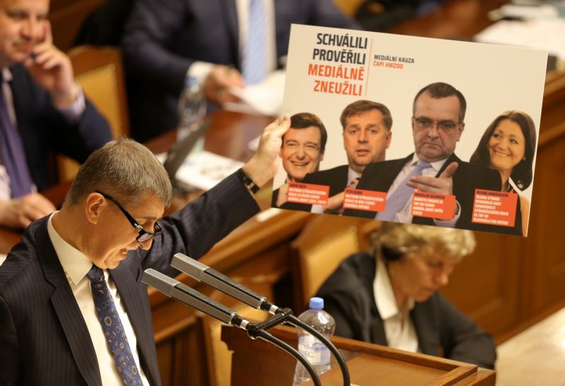 Vicepremiér a ministr financí Andrej Babiš.