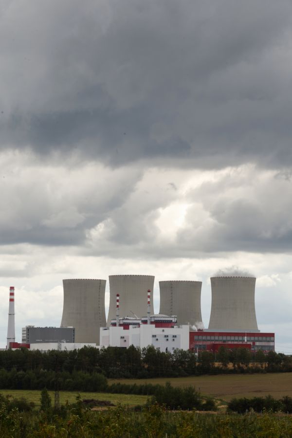 Jaderná elektrárna Temelín.