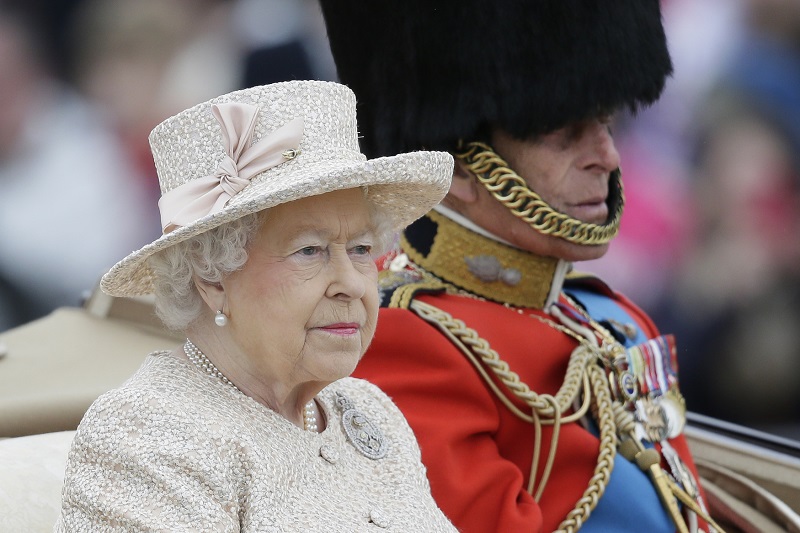 Britská královna Alžběta II..