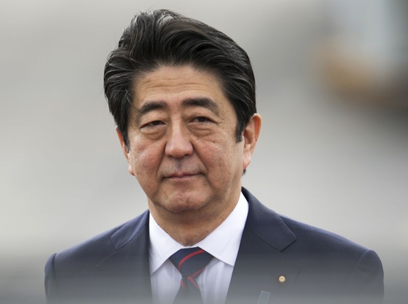 Japonský premiér Šinzó Abe.