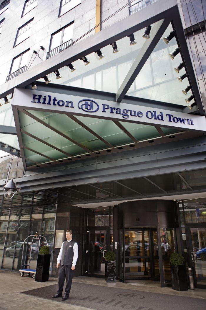 Hotel Hilton v Praze.