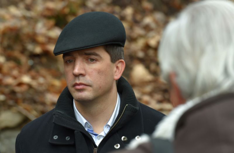 Starosta Petr Navrátil. 
