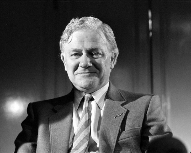 Již zesnulý spisovatel Richard Adams.