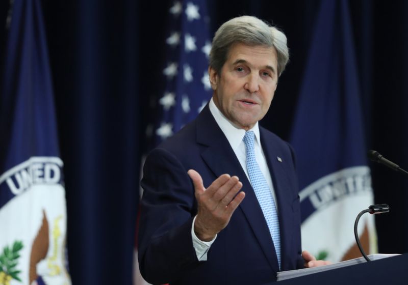 Americký ministr zahraničí John Kerry.