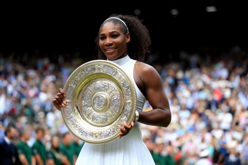 Americká tenistka Serena Williamsová.