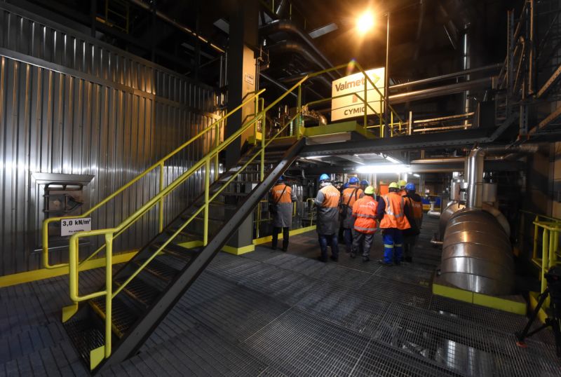 V areálu hutní společnosti ArcelorMittal Ostrava začal fungovat fluidní kotel K14.