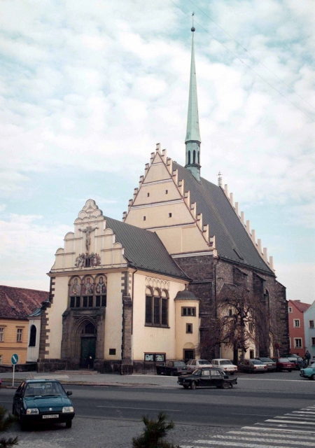 Kostel sv. Bartoloměje v Pardubicích.
