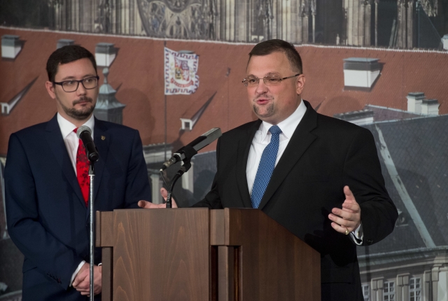 Jiří Ovčáček (vlevo) a Jindřich Forejt.