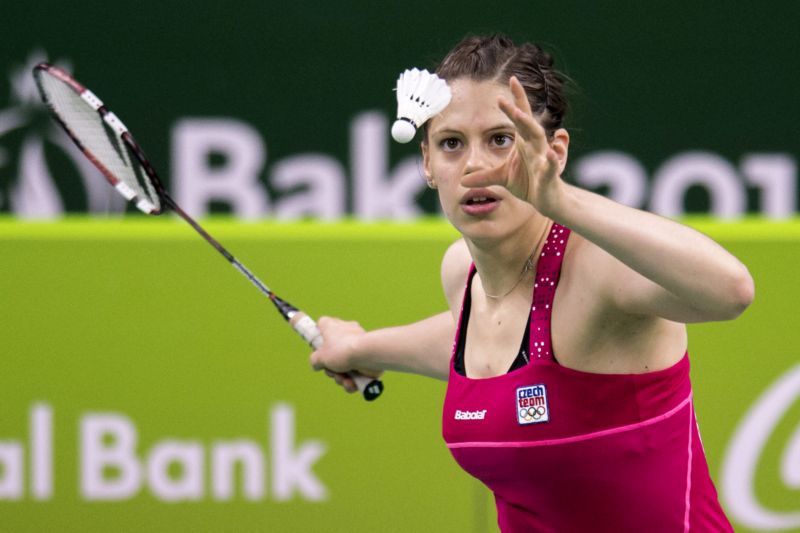 Dlouholeté česká badmintonová jednička Kristína Gavnholt.