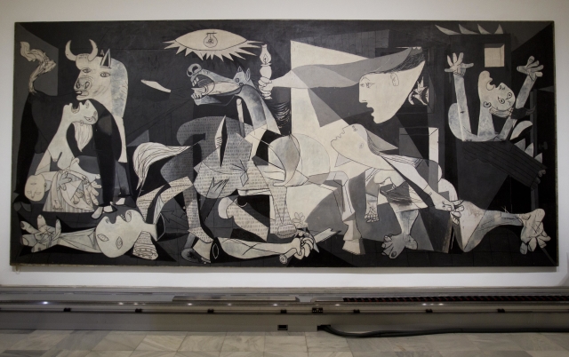 Guernica Pabla Picassa, jeden nejznámějších obrazů světa.