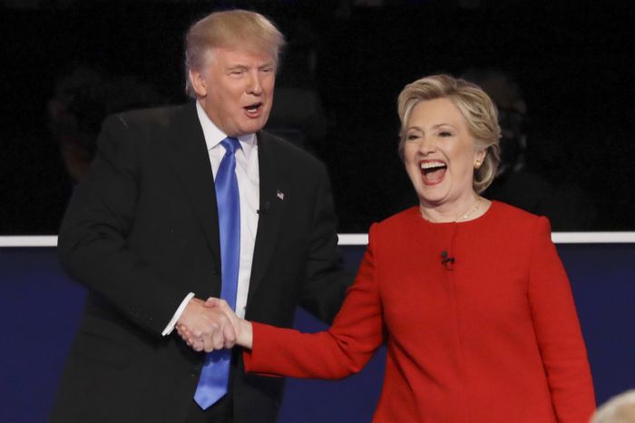 Souboje mezi Trumpem a Clintonovou byly nejtvrdší v historii Ameriky.