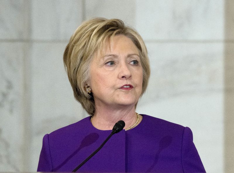 Hillary Clintonová.
